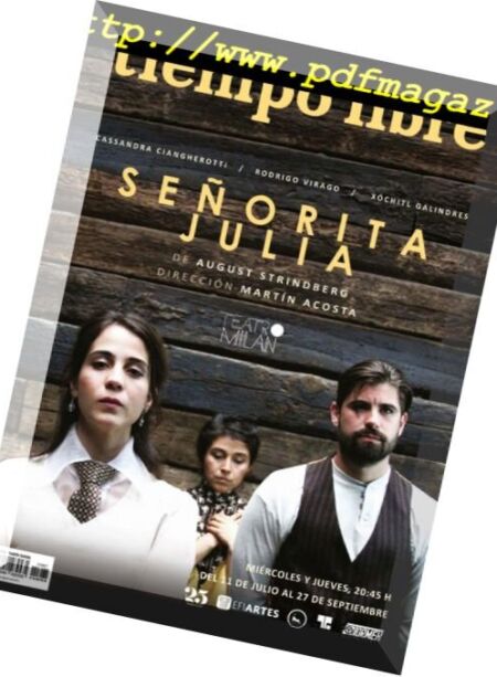 Tiempo Libre – 16 agosto 2018 Cover