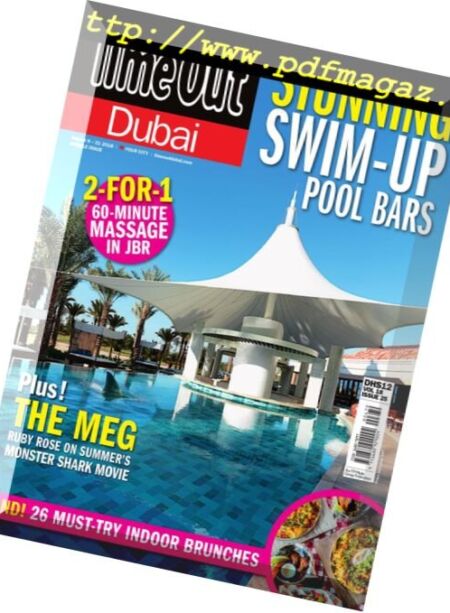 TimeOut Dubai – August 08, 2018 Cover