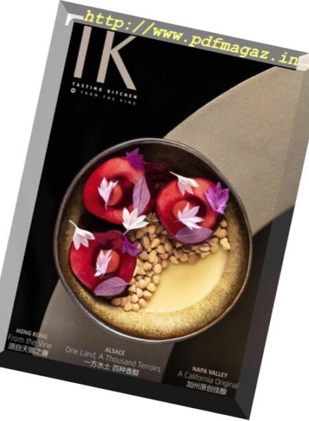 TK.Tasting Kitchen – Issue 36, 2018 Cover