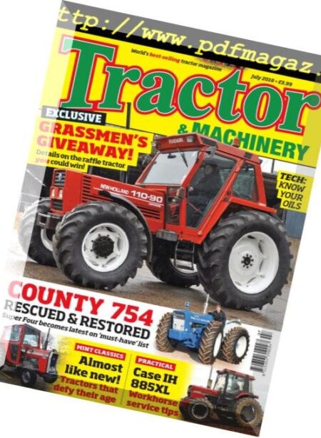 Tractor & Machinery – July 2016 Cover