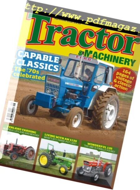 Tractor & Machinery – September 2018 Cover