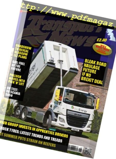 Transport News – September 2018 Cover