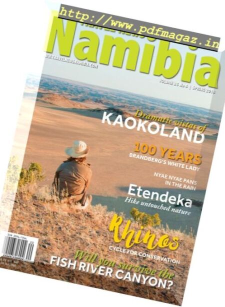 Travel News Namibia – Spring 2018 Cover