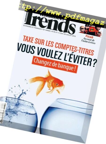 Trends Tendances – 26 Juillet 2018 Cover