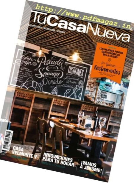 Tu Casa Nueva – Septiembre 2018 Cover