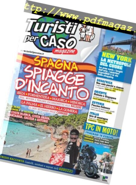 Turisti per Caso – luglio 2018 Cover