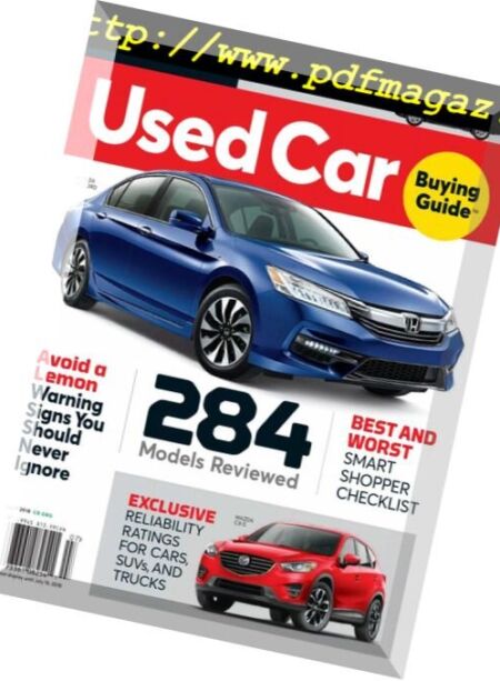 Used Car Buying Guide – July 2018 Cover