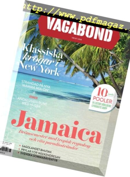 Vagabond Sverige – 26 juli 2018 Cover