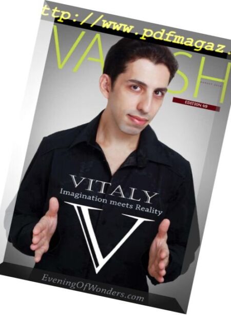 Vanish Magic Magazine – August 04, 2018 Cover