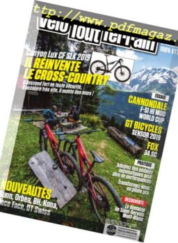 Velo Tout Terrain – aout-septembre 2018