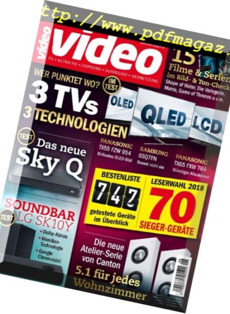Video – August 2018 Cover