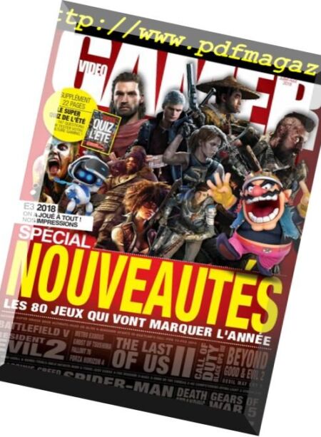 Video Gamer – juillet 2018 Cover