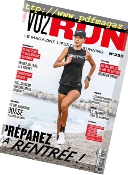 VO2 RUN – juillet 2018 Cover