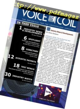 Voice Coil – June 2018