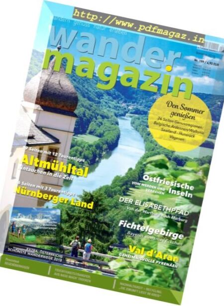 Wander Magazin – Sommer 2018 Cover