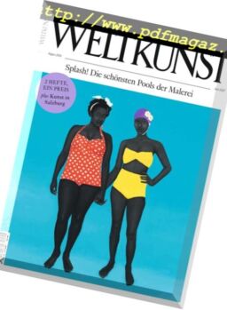 Weltkunst – August 2018