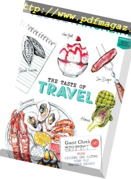 WestJet Magazine – August 2018 Cover
