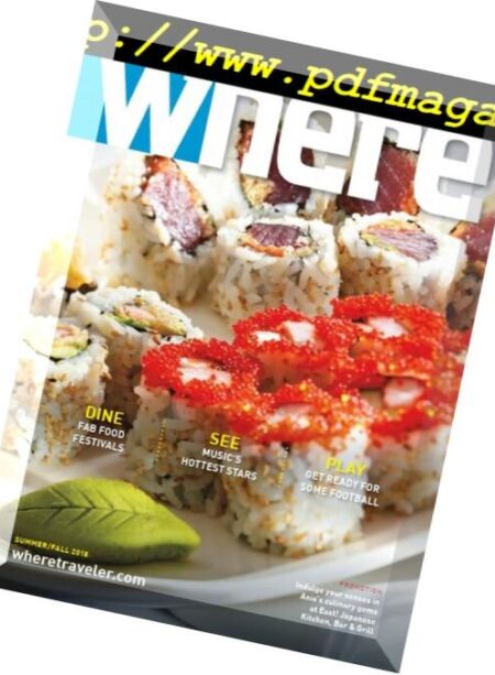 Where Tampa Bay – July 2018 Cover