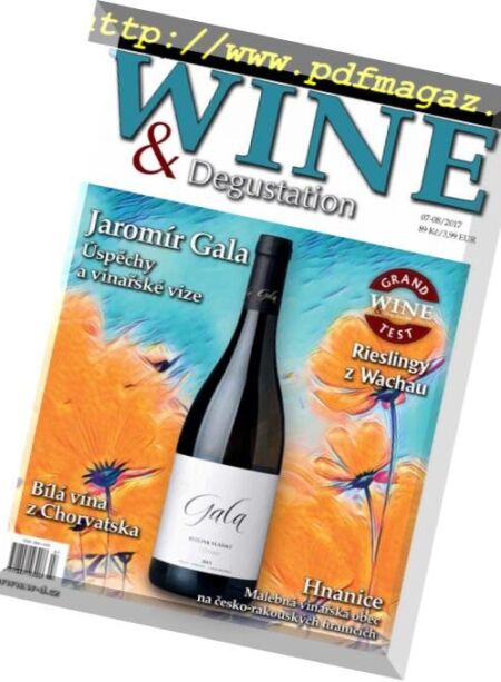 Wine & Degustation – cervenec 2017 Cover
