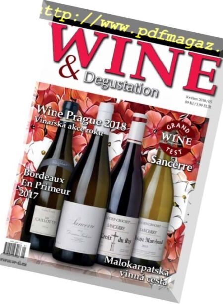 Wine & Degustation – kveten 2018 Cover