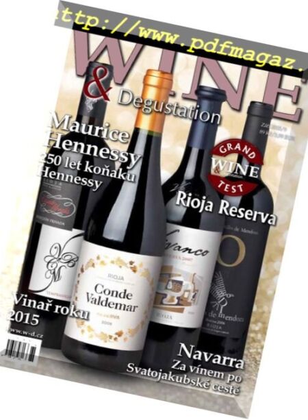 Wine & Degustation – zari 2015 Cover