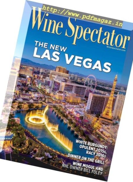 Wine Spectator – September 30, 2018 Cover