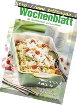 Wochenblatt – 07 August 2018