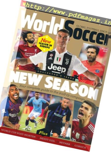 World Soccer – August 2018 Cover