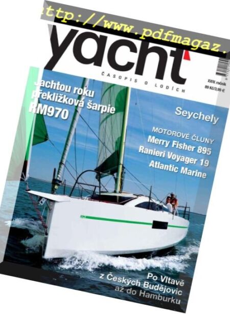 Yacht magazine – cerven 2017 Cover