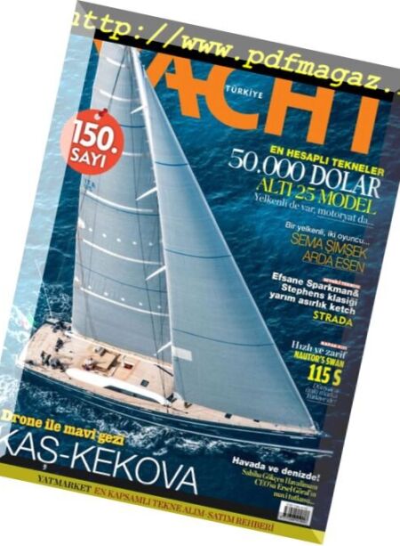 Yacht Turkey – Agustos 2018 Cover
