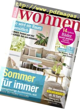 Zuhause Wohnen – August 2018