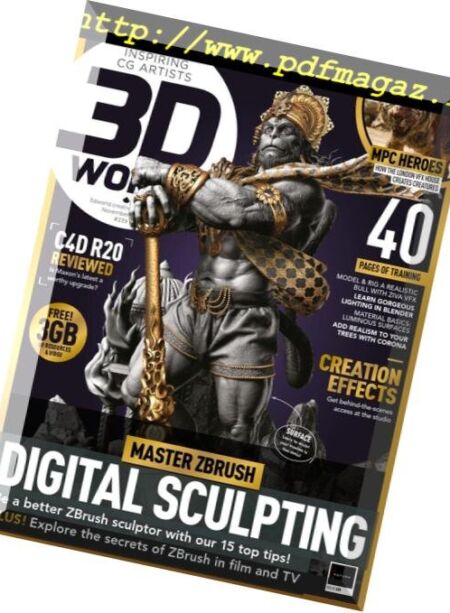 3D World UK – November 2018 Cover