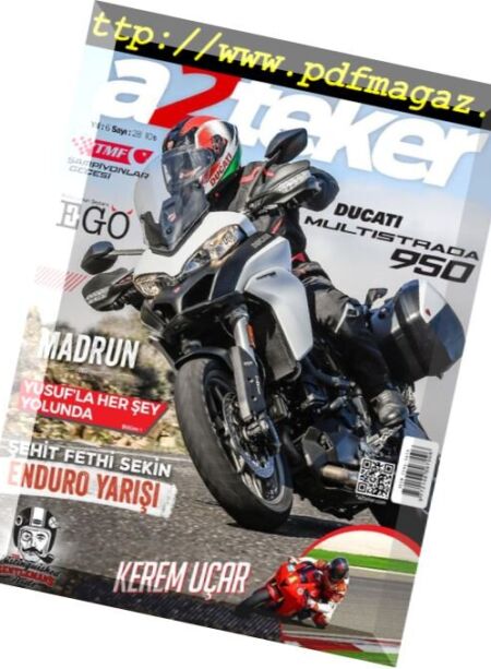 A2Teker – Mart 2017 Cover