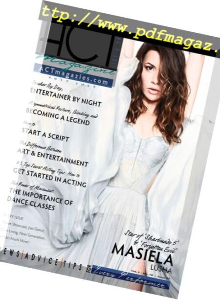 ACT Like A Pro – July 2017 Cover