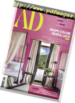 AD Architectural Digest Italia – Giugno 2018
