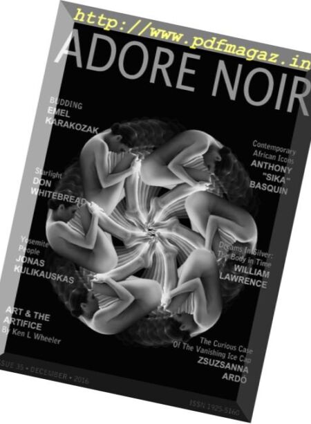 Adore Noir – December 2016 Cover