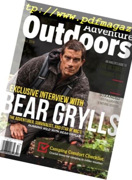 Adventure Outdoors – September 2015 Cover