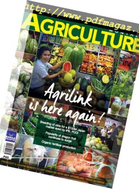 Agriculture – September 2016 Cover