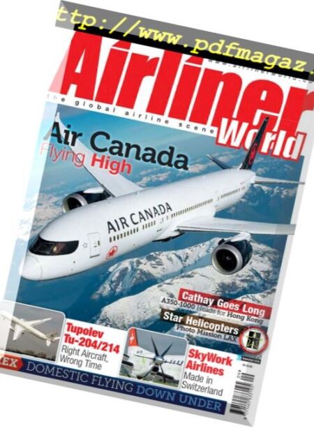 Airliner World – August 2018 Cover