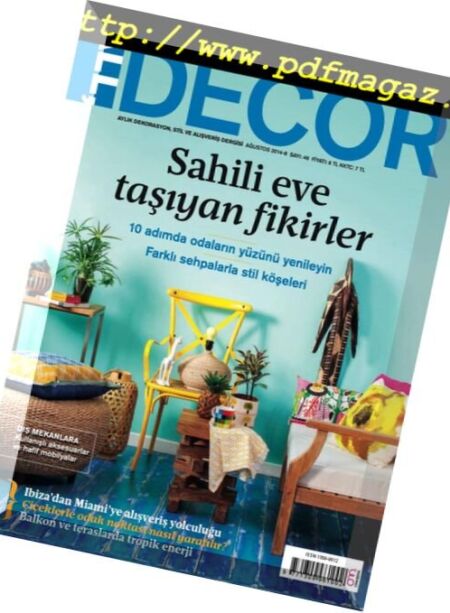 All Decor – Agustos 2014 Cover