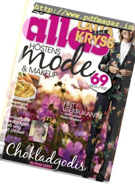 Allas – 30 augusti 2018 Cover