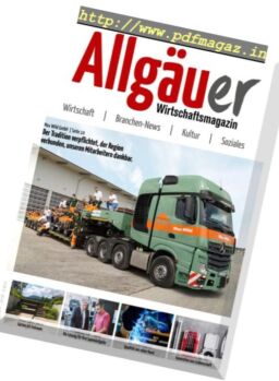 Allgauer Wirtschaftsmagazin – August 2018