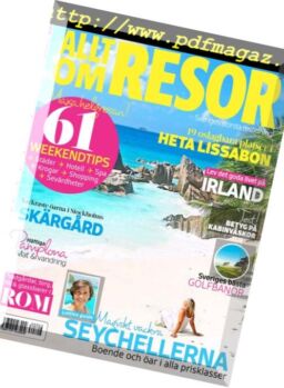 Allt om resor – augusti 2016