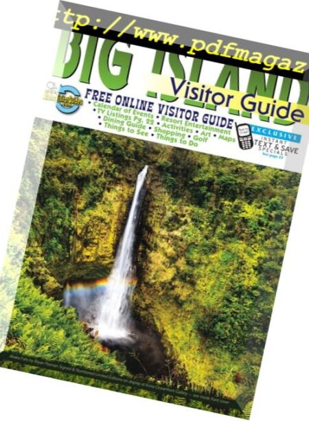 Aloha – Big Island Visitor Guide – September 2018 Cover