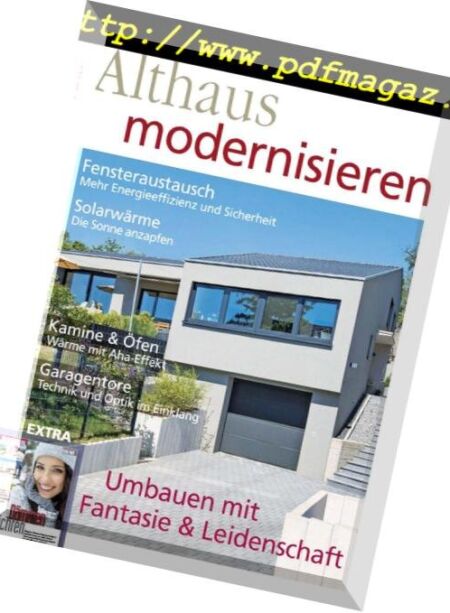 Althaus Modernisieren – Oktober-November 2018 Cover