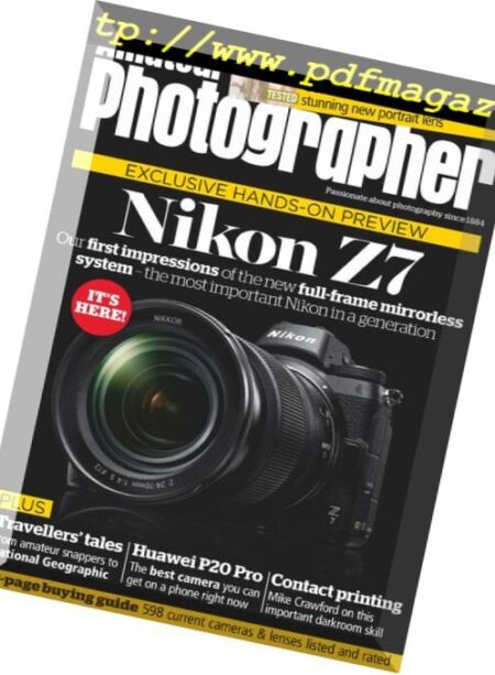 Amateur Photographer – 01 September 2018 Cover
