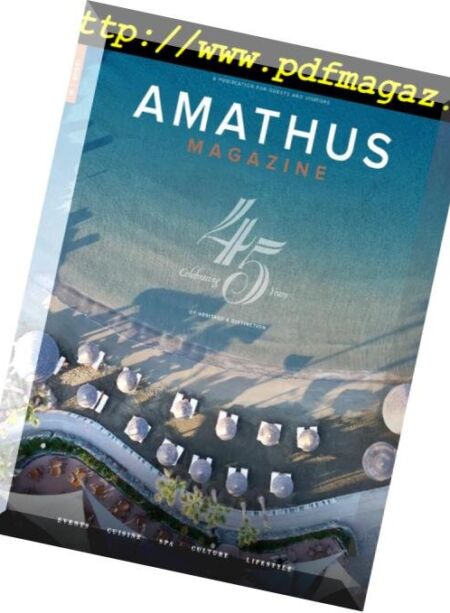 Amathus Magazine – Summer 2018 Cover