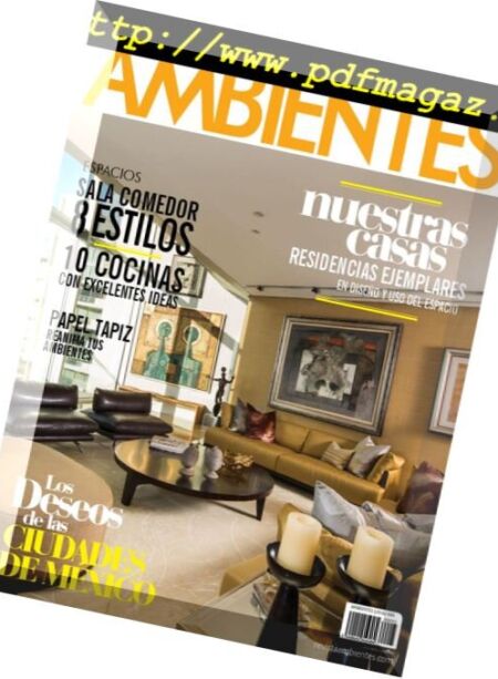 Ambientes Mexico – abril 2016 Cover