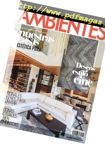 Ambientes Mexico – abril 2017 Cover