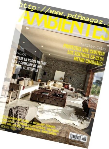 Ambientes Mexico – junio 2015 Cover